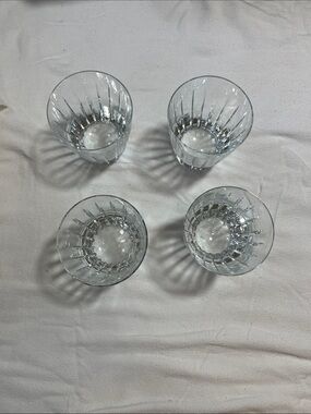 NIB Block Crystal Whiskey Glasses - Set of 4